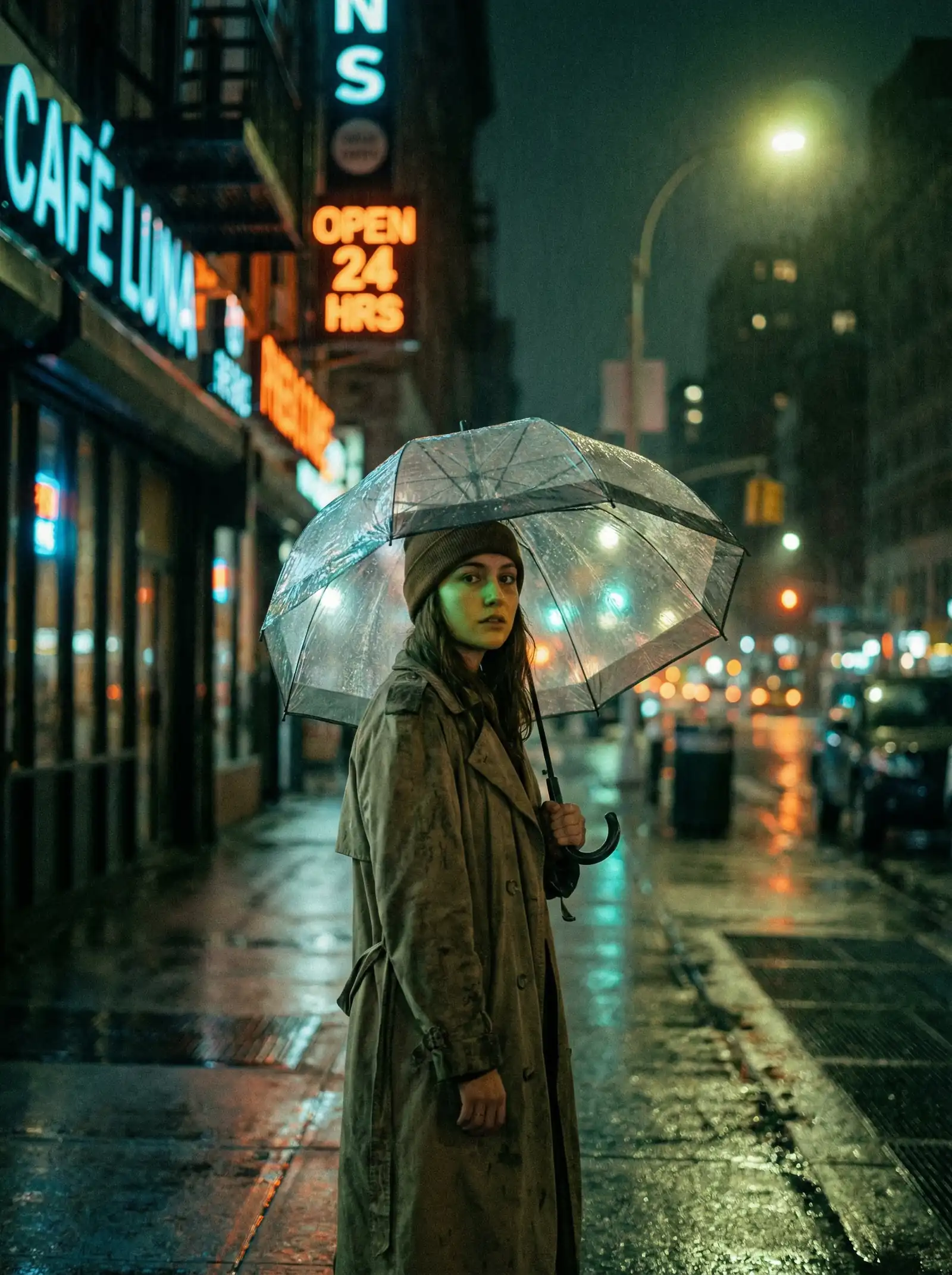 曹长卿 本周佳作 - 雨夜独行